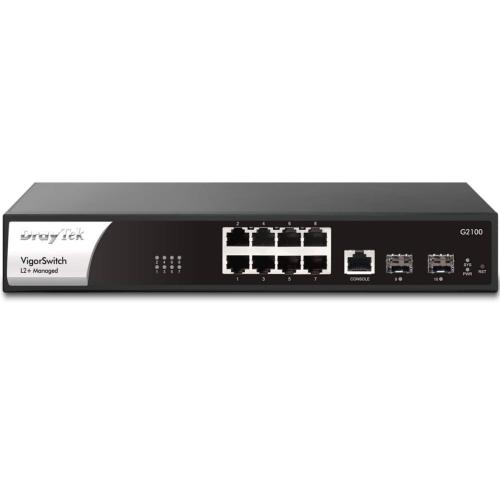 Switch 8 ports gigabit 2 SFP Vigor G2100