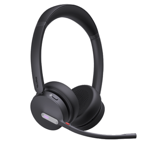 Casque stéréo DECT Bluetooth Yealink WH64 sans base UC Teams