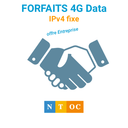 Forfaits 4G Data entreprises