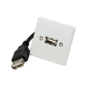 Plastron USB équipé