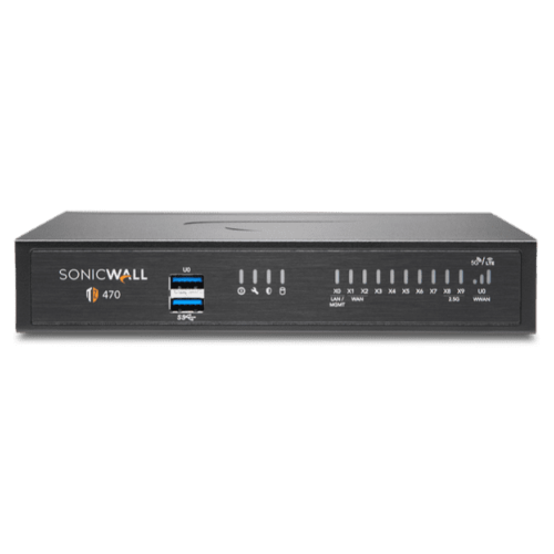 SonicWALL TZ470 TotalSecure Essential Edition 1 an