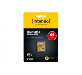 Carte SDHC UHS-I Class 10 Intenso 64Go