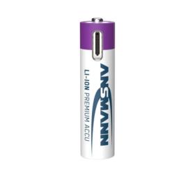Piles AAA rechargeables USB-C - Blister de 4