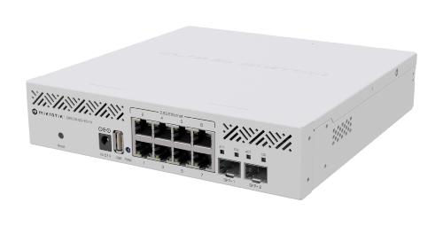 Switch Cloud 8 ports 2,5 giga 2 SFP+ Mikrotik CRS310-8G+2S