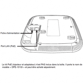 Point accès WiFi Pro AC1300 intérieur D-Link DAP-2610