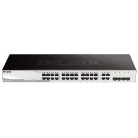 afficher l'article Switch 24 ports giga 4 SFP combo D-Link DGS-1210-24