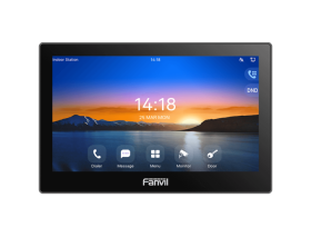 Ecran d'accueil I50W 7 pouces Android pour portier SIP Fanvil