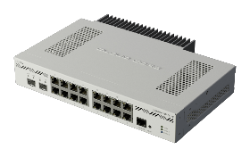 Routeur 16 ports giga 2 SFP+ Mikrotik CCR2004-16G-2S+PC