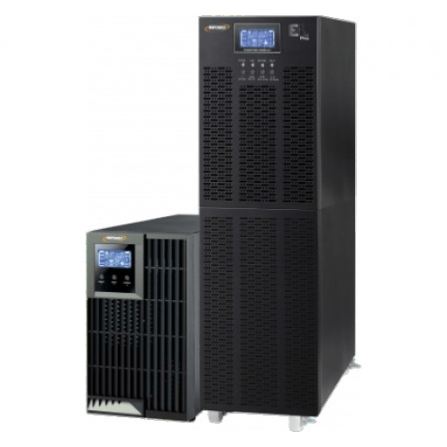 Onduleur Infosec E4 LCD Pro 1500 VA - Double Conversion, 4 Prises IEC, Protection Pour équipements Sensibles Et Milieux Industriels