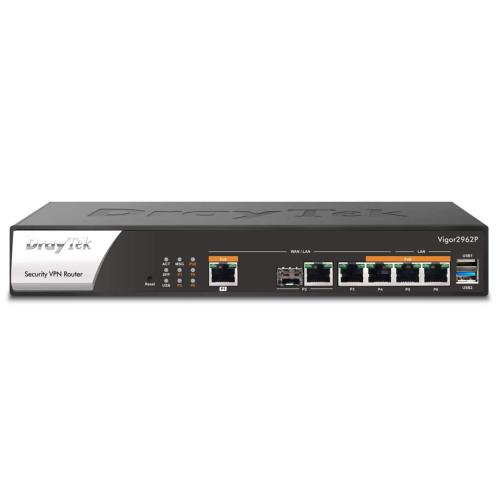 Routeur dual WAN 200 VPN PoE Vigor2962P DrayTek