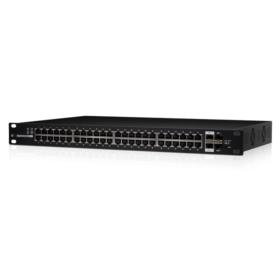 EdgeSwitch 48 ports giga PoE+ 500W 2 SFP 2 SFP+ Ubiquiti