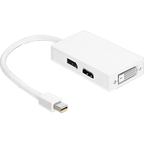 Adaptateur mini Displayport / DP HDMI DVI DeLock