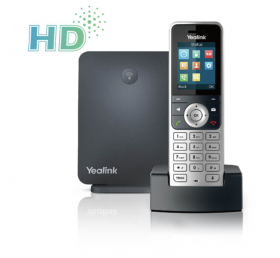 afficher l'article Yealink kit VoIP Borne W60 + 1 tÈlÈphone DECT W53H