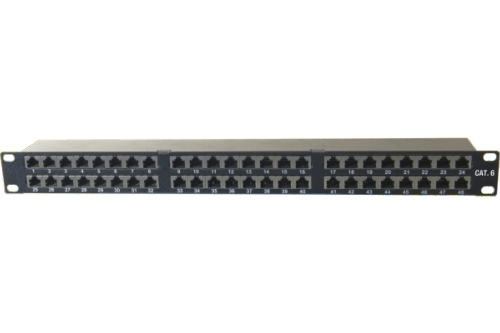 Panneau de brassage 19 CAT6 STP 48 ports