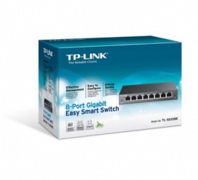 Switch 8 ports gigabit Easy Smart TP-Link TL-SG108E