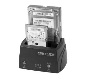Station d'accueil double SATA USB 3.0 clone