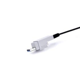 Bloqueur de cordon USB-A Fuschia sans clé