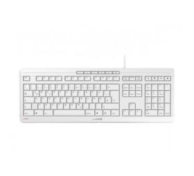 Clavier USB CHERRY STREAM KEYBOARD gris Azerty FR