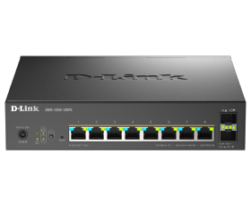Switch D-LINK 8 ports 2,5G PoE 120W 2 SFP+ DMS-1250-10SPL