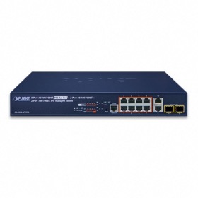 Switch 10 ports 8 PoE+ 2 SFP Planet GS-5220-8P2T2S