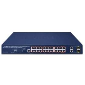 Switch 4 ports PoE++ 20 PoE+ 2 SFP Planet GS-4210-24HP2C