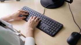 Pack clavier souris filaire Logitech MK620 graphite