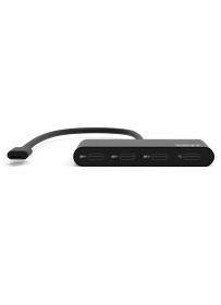 Hub USB type C vers 4 ports USB-C + PD 100W