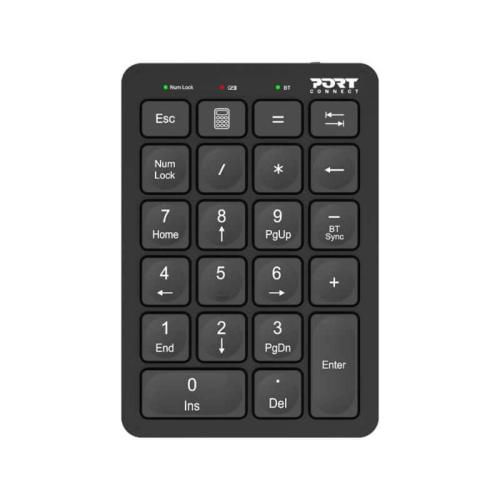 Pavé numérique Bluetooth rechargeable Port Design