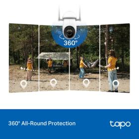 Kit caméra Pan/Tilt WiFi/4G solaire TP-Link Tapo