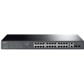 afficher l'article Switch 24 ports giga PoE+ 2 SFP TP-Link TL-SG1428PE