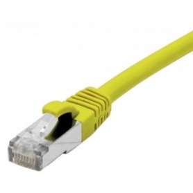 Cable ethernet Cat 6 LS0H snagless jaune - 30 M