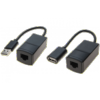 afficher l'article Kit extendeur USB 2.0 sur RJ45 60 m