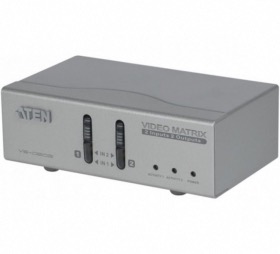 Commutateur matriciel ATEN VS0202 VGA et Audio