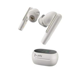 Ecouteurs sans fil Bluetooth USB-C Poly 60+ UC blancs