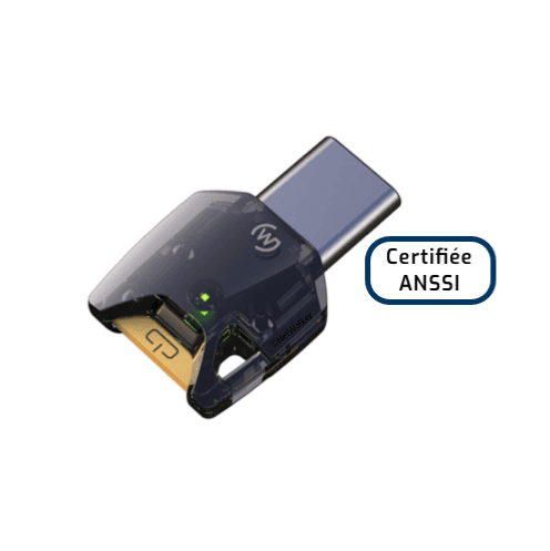 Clé USB-C de protection contre le piratage