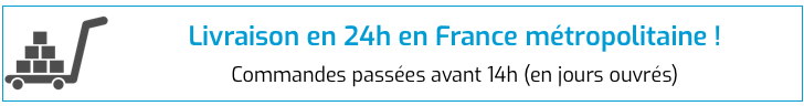 Votre commande passe avant 14h livre demain !!